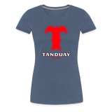 Tanduay Rum - Women’s Premium T-Shirt - heather blue