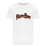 Rum-Bar Men's Premium T-Shirt - white