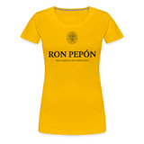 Ron Pepón - Women’s Premium T-Shirt - sun yellow