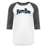 Rum-Bar Baseball T-Shirt - white/charcoal