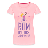 It's Rum O'Clock 2020 - Women’s Premium T-Shirt - pink