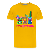 #TikiAsFuck 1 - Men's Premium T-Shirt - sun yellow