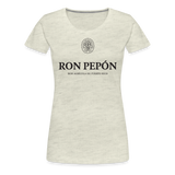 Ron Pepón - Women’s Premium T-Shirt - heather oatmeal