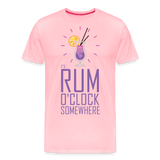 It's Rum O'Clock 2020 - Men's Premium T-Shirt - pink