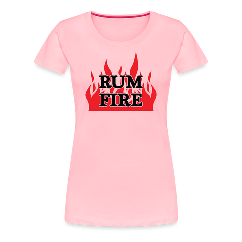 RUM FIRE - Women's T-Shirt - pink