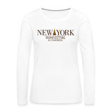 New York Rum Festival & Congress 2021 - Women's Premium Long Sleeve T-Shirt - white