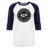 Worthy Park - Baseball T-Shirt - white/navy
