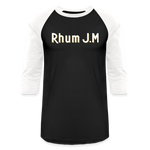 RHUM J.M - Baseball T-Shirt - black/white