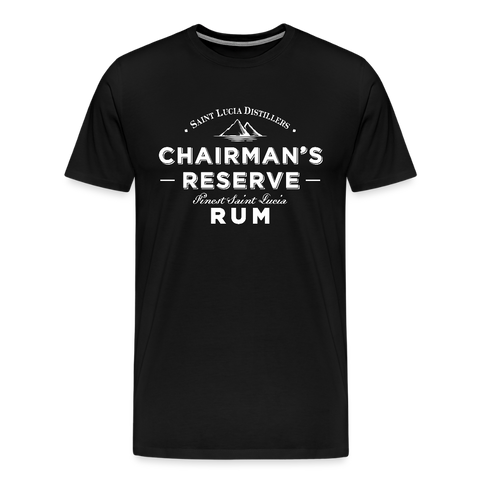 Chairmans Reserve Rum - Men's Premium T-Shirt - black
