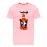 Smiling I got Rum - Men's Premium T-Shirt - pink