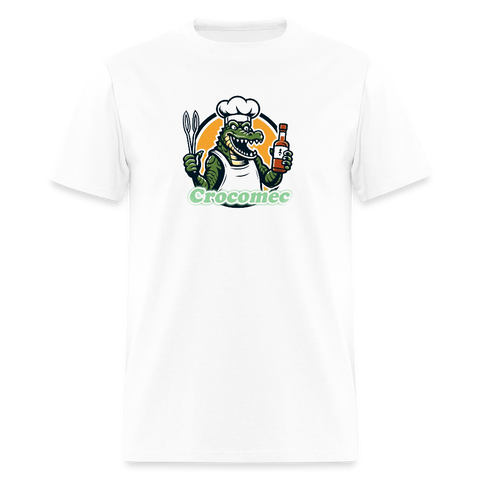 CROCOMEC MASTER LOGO - Unisex Classic T-Shirt - white