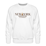 New York Rum Festival & Congress 2021 - Men’s Premium Sweatshirt - white