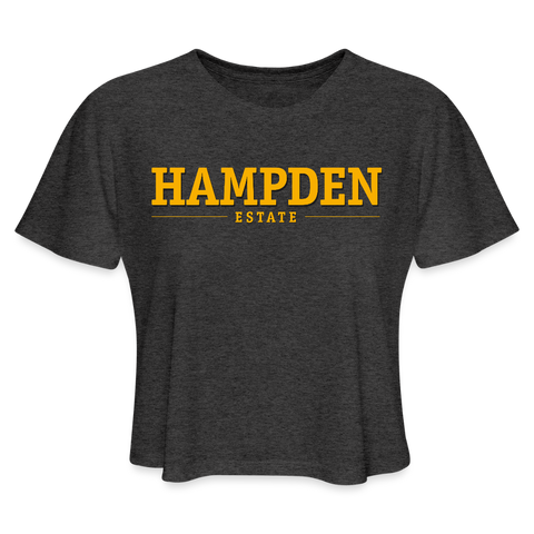 HAMPDEN ESTATE ORIGINAL - Women's Cropped T-Shirt - deep heather