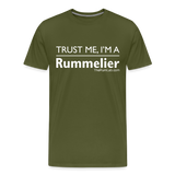 Trust me I'm A Rummelier - Men's Premium T-Shirt - olive green