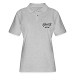 Bounty Rum - Women's Pique Polo Shirt - heather gray