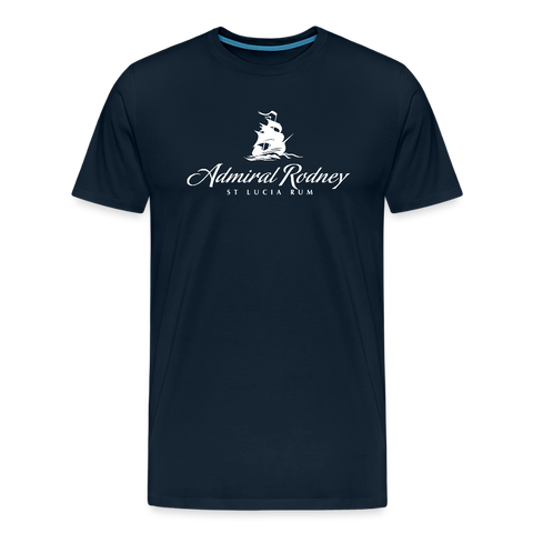 Admiral Rodney Rum - Men's Premium T-Shirt - deep navy