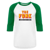 The Funk - Baseball T-Shirt - white/kelly green