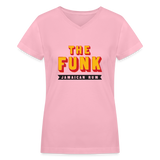 The Funk - Women's V-Neck T-Shirt - pink