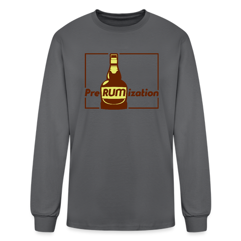 PreRUMization - Men's Long Sleeve T-Shirt - charcoal