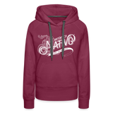 Nativo - Women’s Premium Hoodie - burgundy