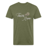 Taste of Rum 2020 - Fitted Cotton/Poly T-Shirt by Next Level - heather military green