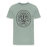 San Juan Artisan Distillers - Men's Premium T-Shirt - steel green
