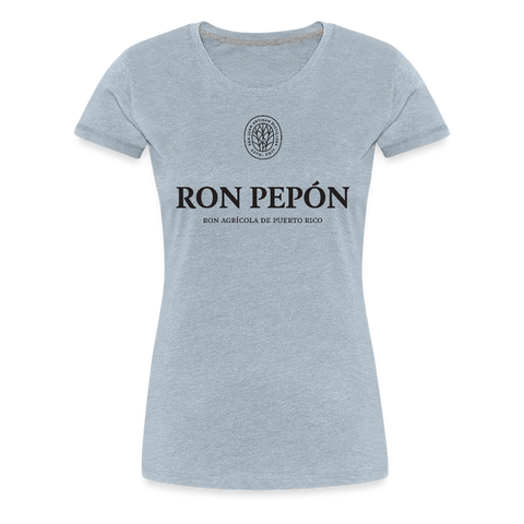Ron Pepón - Women’s Premium T-Shirt - heather ice blue