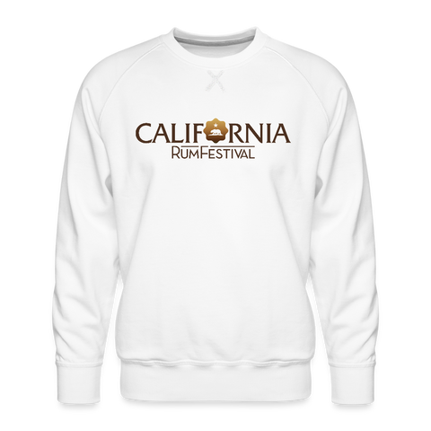 California Rum Festival 2021 - Men’s Premium Sweatshirt - white
