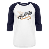 Nativo - Baseball T-Shirt - white/navy