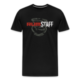 RUM STAFF - Men's Premium T-Shirt - black
