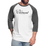 CLÉMENT RHUM - Baseball T-Shirt - white/charcoal