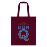 Don Q - Tote Bag - burgundy