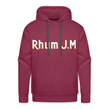 RHUM J.M - Men’s Premium Hoodie - burgundy