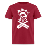 Yo Ho Ho - Men's T-Shirt - dark red