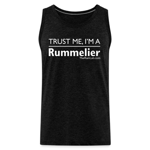 Trust Me I’m a Rummelier - Men’s Premium Tank - charcoal grey