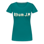 RHUM J.M - Women’s Premium T-Shirt - teal