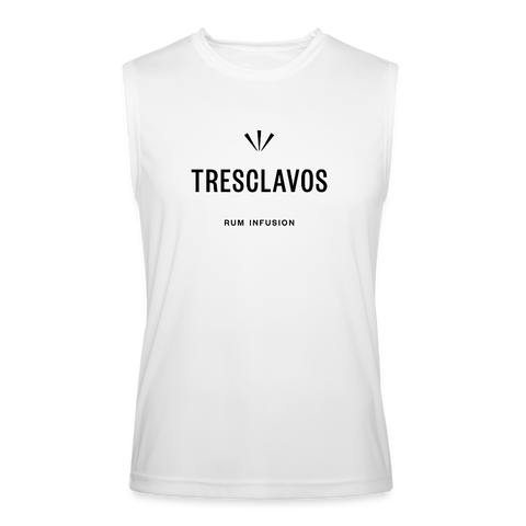 Tresclavos - Men’s Performance Sleeveless Shirt - white