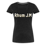 RHUM J.M - Women’s Premium T-Shirt - charcoal grey
