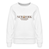 New York Rum Festival & Congress 2021 - Women’s Premium Sweatshirt - white