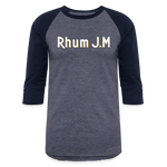 RHUM J.M - Baseball T-Shirt - heather blue/navy