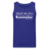 Trust Me I’m a Rummelier - Men’s Premium Tank - royal blue