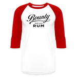 Bounty Rum - Baseball T-Shirt - white/red