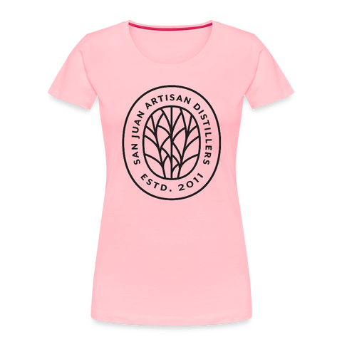 San Juan Artisan Distillers - Women’s Premium Organic T-Shirt - pink