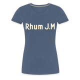 RHUM J.M - Women’s Premium T-Shirt - heather blue