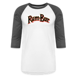 Rum-Bar Baseball T-Shirt - white/charcoal