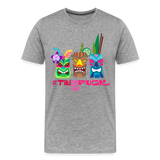 #TikiAsFuck 1 - Men's Premium T-Shirt - heather gray