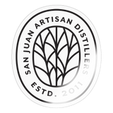 San Juan Artisan Distillers - Sticker - transparent glossy