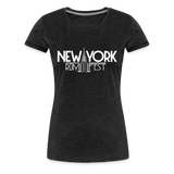 New York Rum Festival 2000 - Women’s Premium T-Shirt - charcoal grey