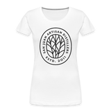 San Juan Artisan Distillers - Women’s Premium Organic T-Shirt - white