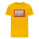 RUM STAFF - Men's Premium T-Shirt - sun yellow